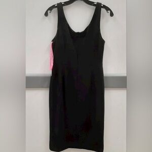 NWT Betsey Johnson Classic Black Shift Dress Women’s Size 4